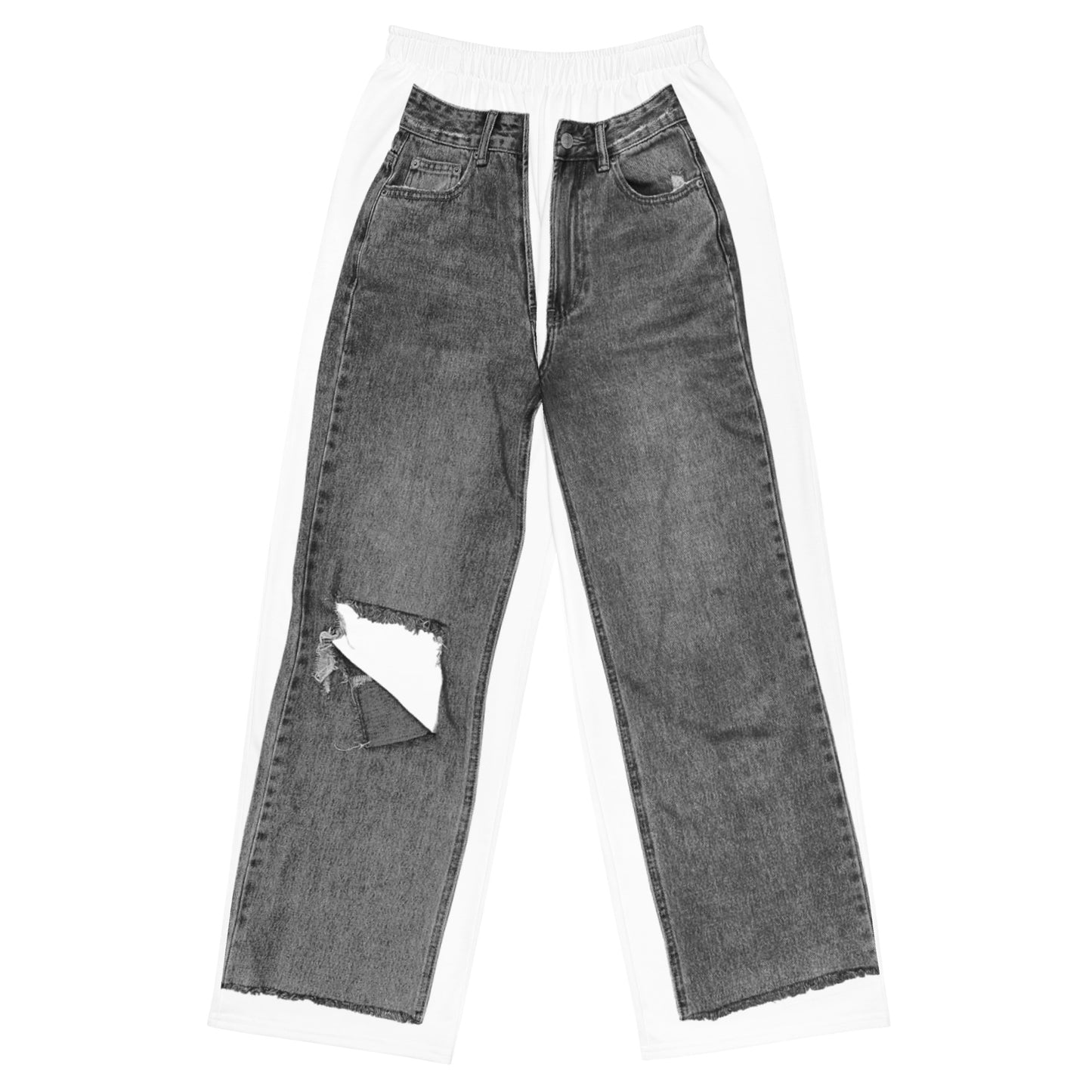 It's In My Ripped Jeans - Grey Vintage-Inspired Denim