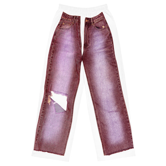 It's In My Ripped Jeans - Pink Vintage-Inspired Denim